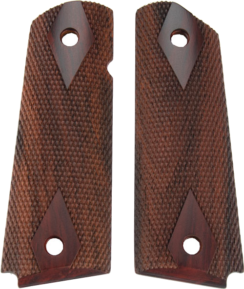 Ed Brown Grips 1911 Govt. Double Diamond Cocobolo Grip