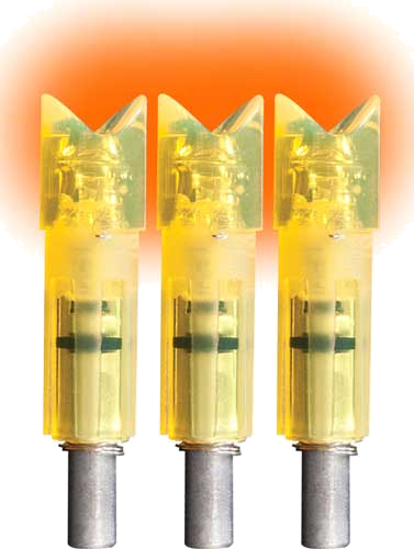 Lumenok Lighted Nock Crossbow HD Crescent Easton 3-Pack