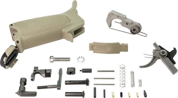 Bravo Company Mfg. Parts Kit Lower for AR-15 – FDE