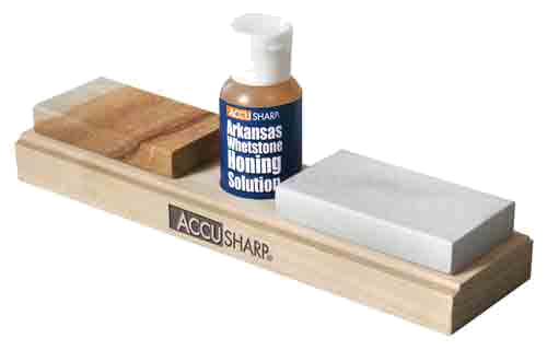 AccuSharp Arkansas Whetstone Combo Sharpening Kit Knife