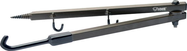 HME Products Bow Hanger 20" Folding with Accessory Hooks 1EA