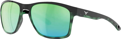 Force Flex Sunglasses Bluechip Green Mirror Polarized