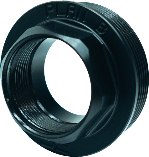 Faxon Firearms Plan B to Hub Adapter Black Steel 1.375-24