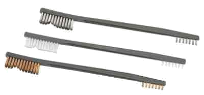 Otis Receiver Brush 3-Pack Nylon Stainless Steel