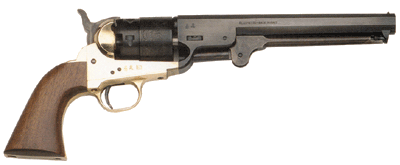 Traditions Bp 1851 Navy .36 Caliber 7.375" Brass/Wal Revolver