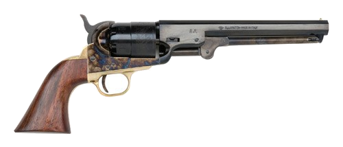 Traditions Bp Revolver 1851 Navy 7.5" Color Case/Walnut Case