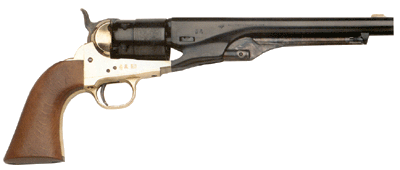 Traditions Bp 1860 Colt Army .44 Caliber 8" Brass/Wal Revolver