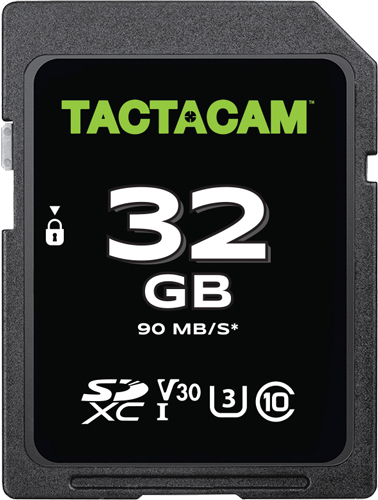 Tactacam Reveal Full Size 32gb SD Card Class 10