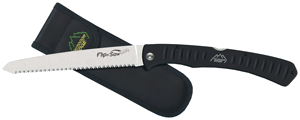 Outdoor Edge Flip N'Saw 7" Black with Nylon Sheath