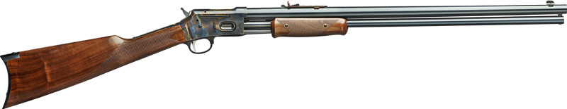Pedersoli Silver Spur 45COLT 24" Wood/Case Color Pump Rifle
