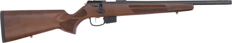 Anschutz 1761 Hb 18" Threaded Blued/Walnut Classic 2-Stage .17 HMR Rifle