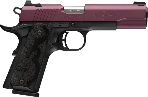 Browning 1911-380 Label 380ACP 4.25"FS Chry Pistol