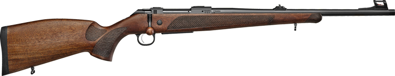 CZ-USA 600 Plus Lux .300 Win Mag 20" M15x1 Rifle – Walnut