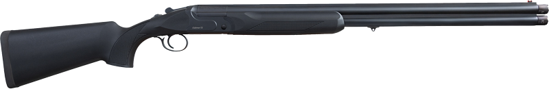 Akkar 206 Clubman 3.5" 28" Ejectors Black/Syn 12 Gauge Shotgun