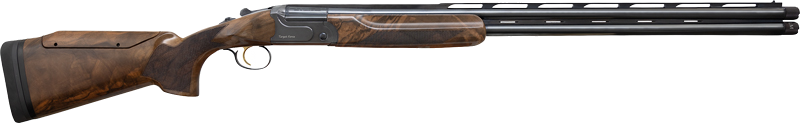 Akkar 206 Target Force 2.75" 32" Mid Rib Adjustable Walnut 12 Gauge Shotgun