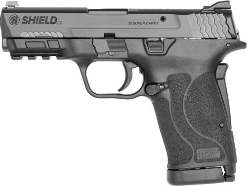 Smith & Wesson S&W Shield EZ 30 Super Carry Blackened Ss/Black No Thumb SFT Pistol