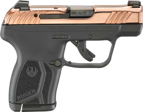 Ruger Lcp Max 380ACP Front Night Sgt Rose Pvd Slide Pistol