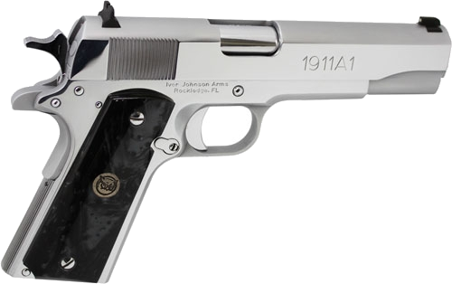 Iver Johnson 1911A1 38 Super 5" FS Black Pearl Pistol