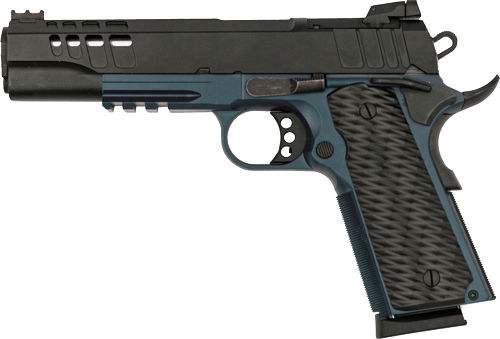GLFA 1911 PISTOL 45ACP 5" FS BLACK SLIDE TITANIUM FRAME