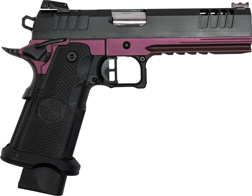GLFA 1911DS SYNERGY 9MM 5" 20 SHOT BLACK SLIDE CHERRY FRAME