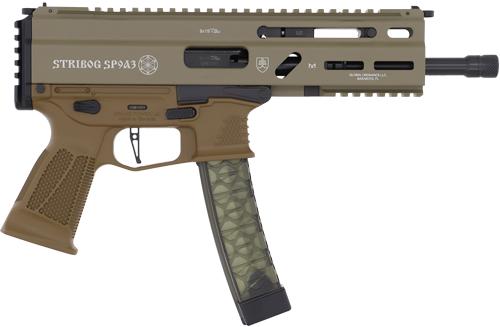 Global Ordnance Stribog SP9A3 9mm Pistol – FDE