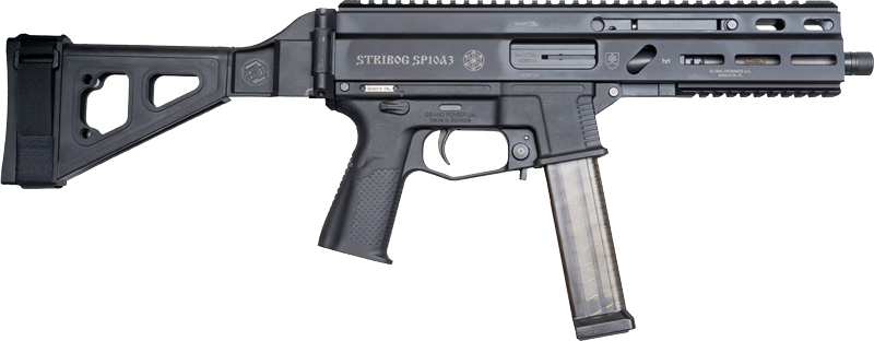 Global Ordnance Stribog SP10A3 10mm Pistol – Black