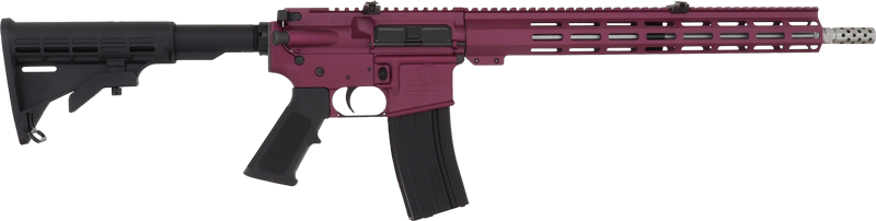 GLFA AR-15 Stainless Barrel .223 Wylde Rifle – Black Cherry