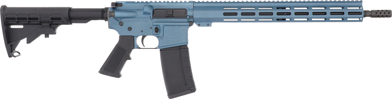 GLFA AR-15 Nitride Barrel .223 Wylde Rifle – Blue Titanium