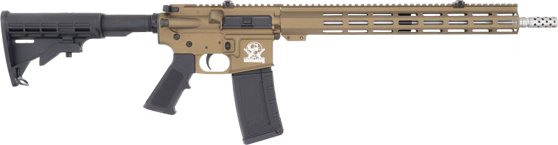 GLFA AR-15 Stainless Barrel .223 Wylde Rifle – Bronze