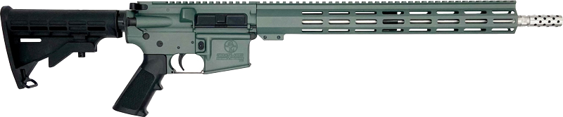 GLFA AR-15 Stainless Barrel .223 Wylde Rifle – Charcoal Green