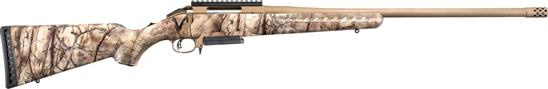 RUGER AMERICAN 243 WIN 22" CERAKOTE BRONZE CAMO <