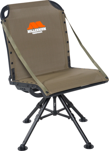 Millennium Ground Blind Chair Adjustable 4 Leg 360 Swivel