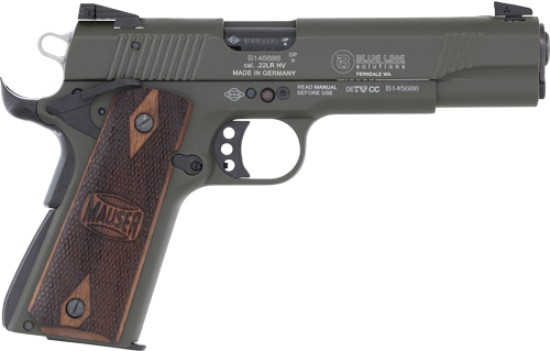 Blue Line Global Bl Mauser 1911 .22 LR Pistol – Threaded