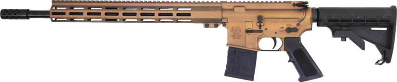 GLFA AR-15 Nitride Barrel .450 Bushmaster Rifle – Bronze