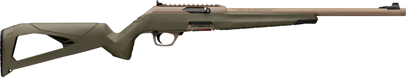Winchester Wildcat .22 LR Rifle – 16.5" OD Green/FDE Suppressor-Ready