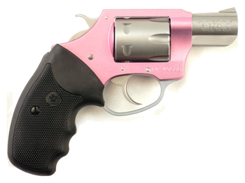 Charter Arms Lady 22WMR 2" Pink/Ss Rubber Revolver