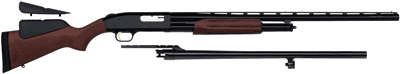 Mossberg 500 Combo 3" 28" 24"rifled Wood 12 Gauge Shotgun