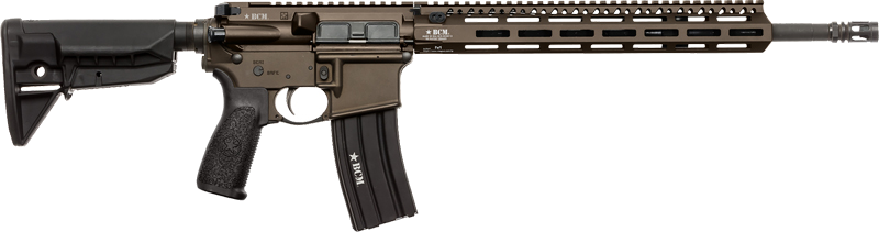 BCM RECCE-16 MCMR AR-15 5.56MM 16" M-LOK BRONZE 1-30RD MAG
