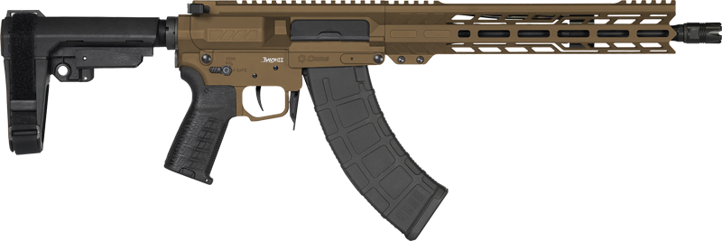 CMMG Banshee MK47 7.62x39mm 12.5" with Rip Brace Pistol – Bronze