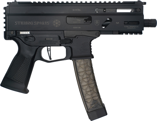 Global Ordnance Stribog SP9A3S 9mm Pistol – Black