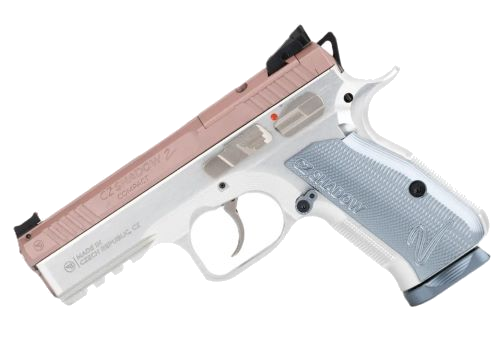 CZ-USA Shadow 2 Compact Or 9mm Pistol – Rose/Silver