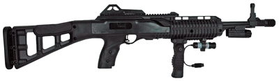 Hi-Point Carbine 9mm Rifle – 16.5" Threaded Grip/Laser/Light Package