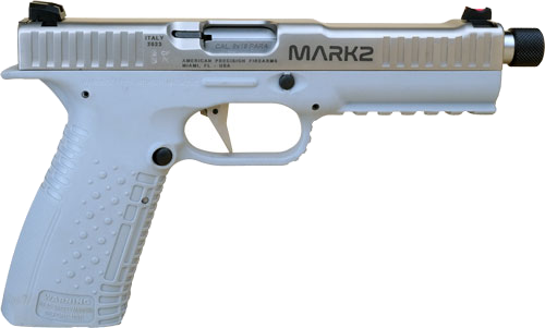 American Precision Firearms Strike One Mark II 9mm Pistol – Silver