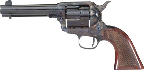 Cimarron Arizona Ranger 357 Sa 4.75" Checkered Walnut Revolver