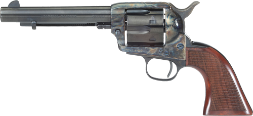 Cimarron Arizona Ranger Sa 5.50" Checkered Walnut .357 Magnum Revolver
