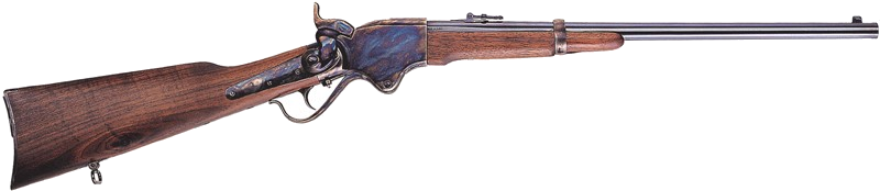 Cimarron Spencer Carbine Case Colored/Blued Walnut .45 Colt Rifle