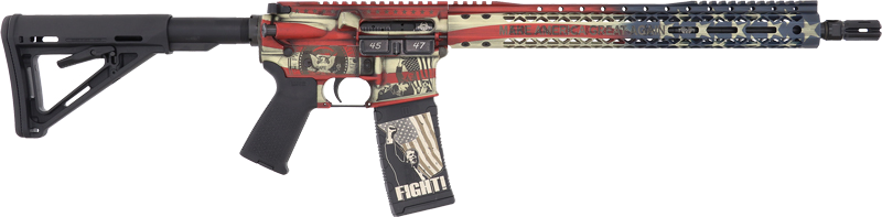 Black Rain Ordnance Spec15 Trump Custom Patriot 5.56 NATO Rifle