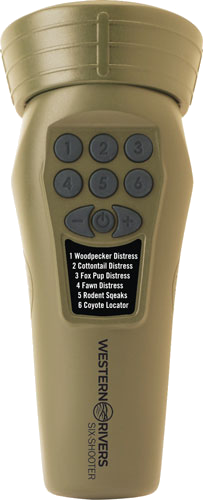 Western Rivers Electronic Caller Handheld Six Shooter