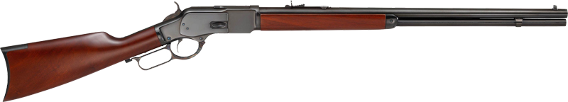 Cimarron Nueces 73 24.25" Round Walnut .45 Colt Rifle
