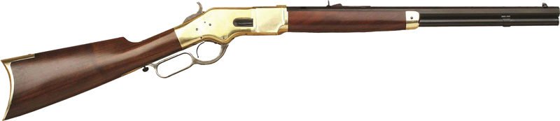 Cimarron 1866 Yellowboy 44SP 20" Octagon Brass/Blued Walnut Rifle